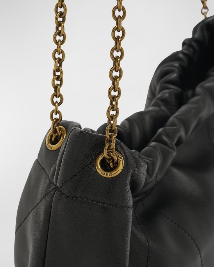 Balenciaga Rodeo Large Leather Shoulder Bag