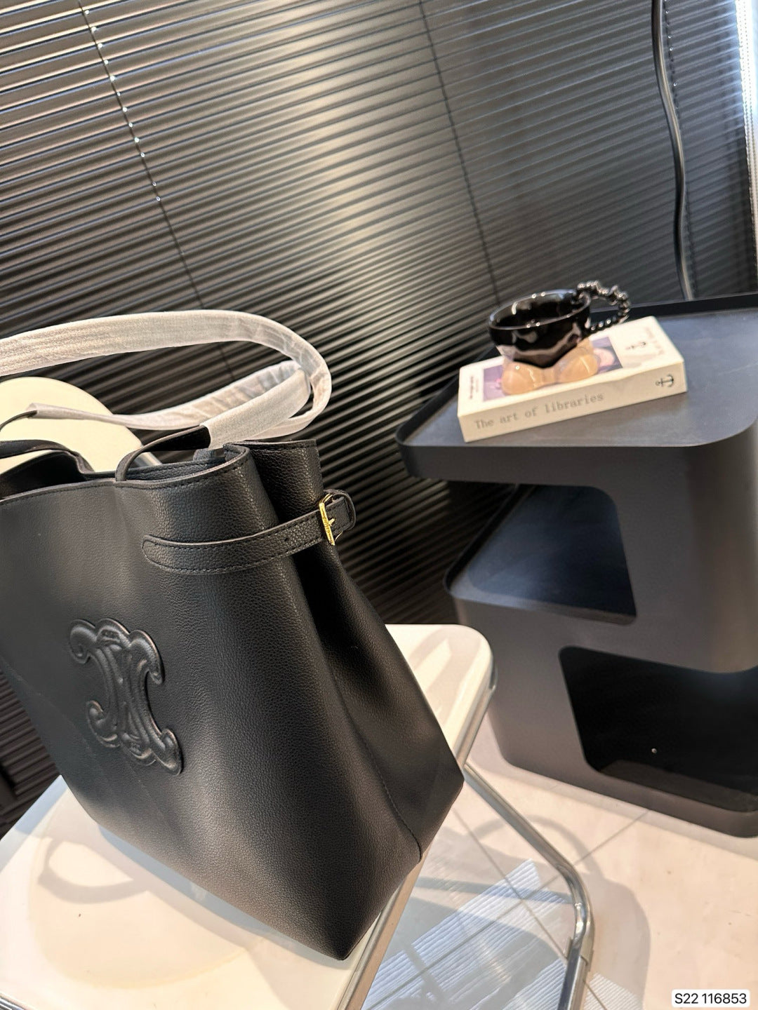 Celine Fashion Classic Tote Bag Black 33x30cm