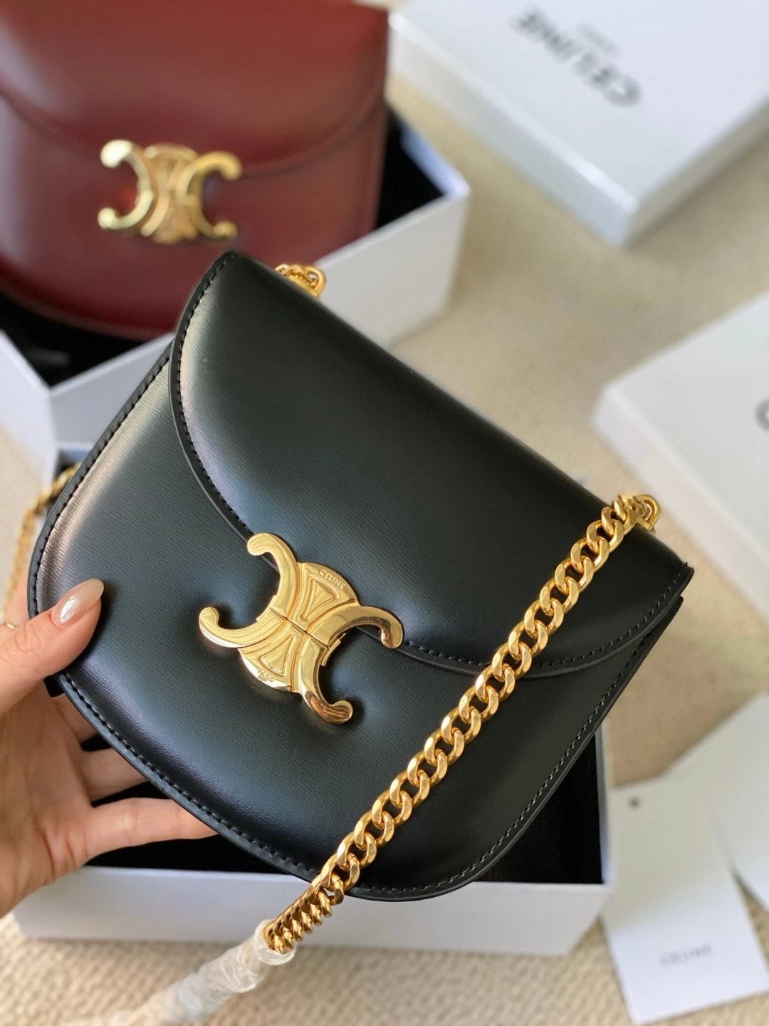Ce Arc De Triomphe Saddle Bag