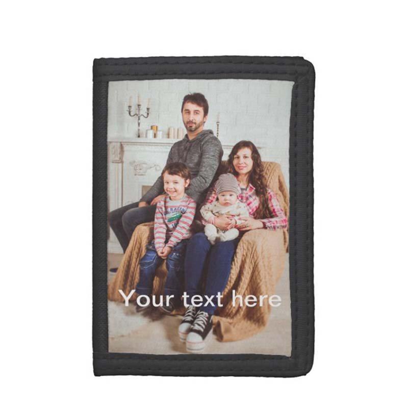 Custom Photo and/or Text Trifold Wallet