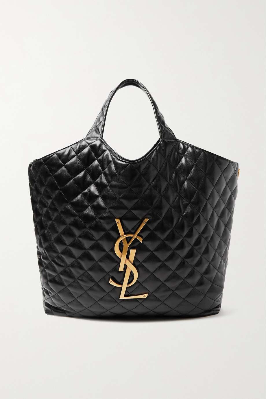 SAINT LAURENT Icare extra large embellished quilted leather tote