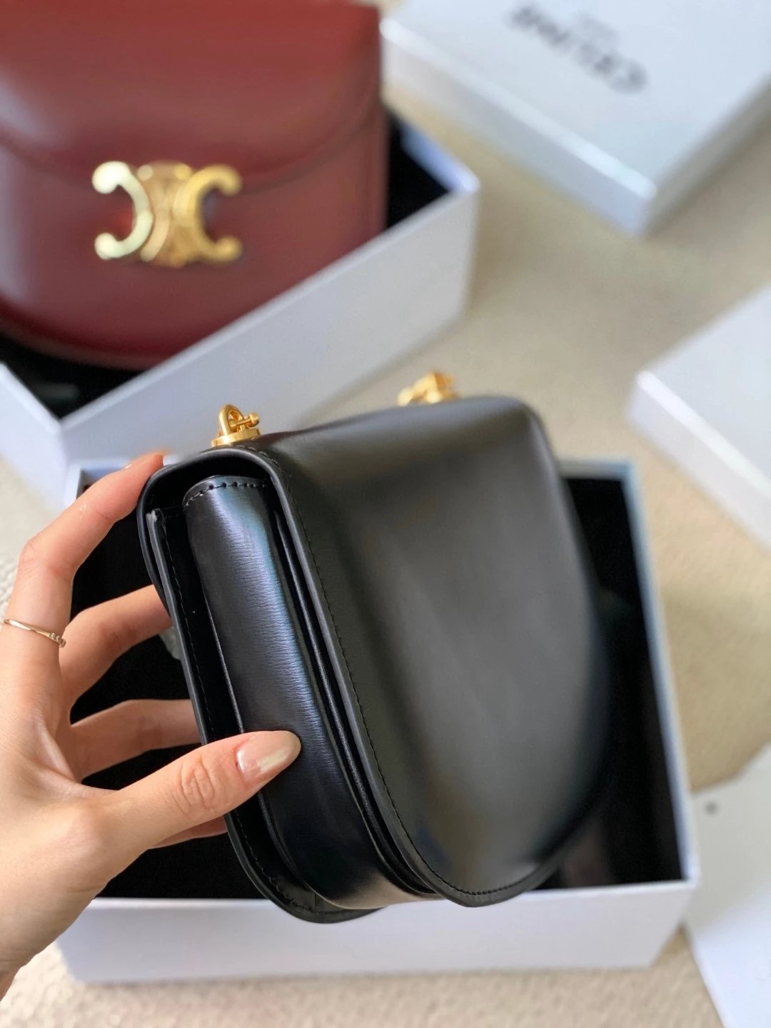 Ce Arc De Triomphe Saddle Bag