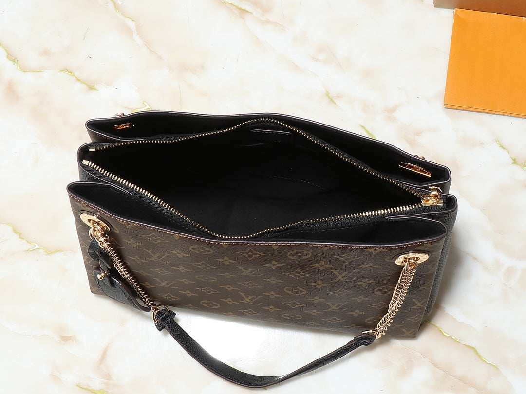 LOUIS VUITTON  Monogram Surene MM Caramel 37x26x15cm