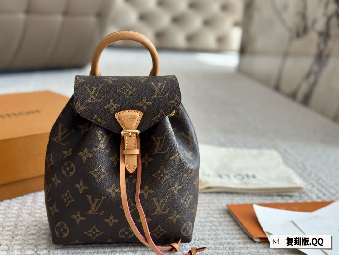 Louis Vuitton LV Montsouris BB Shoulder Bag Crossbody Bag